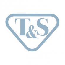 T&S Brass 005255-40 - Swivel Tee, Chrome Plated