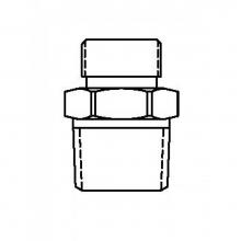 T&S Brass 006101-45 - Adapter Fitting, 3/8-18NPT-M x 9/16-24UN Male (Chrome-Plated Brass)