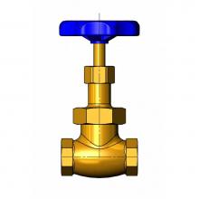 T&S Brass 006647-20B - 1/2'' Globe Valve, Blue Handle