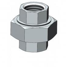 T&S Brass 006650-40 - 3/4'' NPT Union (Chrome-Plated)