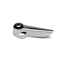T&S Brass 010027-40 - Lever Handle, Chrome-Plated Solid Brass, Blank (Screw & Index Not Included)