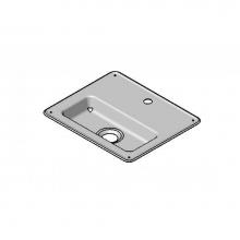 T&S Brass 010123-45 - Glass Filler Drip Pan (Stainless Steel)