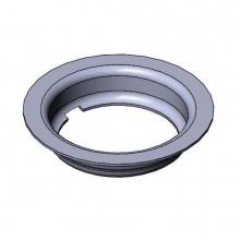 T&S Brass 010384-45 - 3-1/2'' Waste Drain Face Flange, Stainless Steel