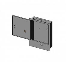 T&S Brass 010445-45 - Stainless Steel Control Box Cabinet w/ Lock & Keys B-2339-LR Replacement Cabinet
