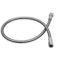 T&S Brass 013E-36H - Flexible Stainless Steel Hose, 36'' Length, 7/16'' I.D.