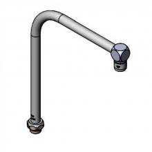 T&S Brass 018006-40 - B-0318-03 High-Arc Swivel Gooseneck with Cube Style Aerator Outlet (2.2 GPM)