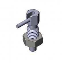 T&S Brass 018470-45 - Spring-Loaded Locking Plunger & Hex Nut