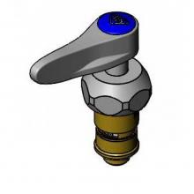 T&S Brass 019641-25 - Cerama Cartridge, RTC w/ Check Valve, Bonnet, Lever Handle, Screw & Index (Blue)