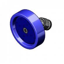 T&S Brass 019953-40 - Angled Blue Spray Head Assembly, High-Flow Face (Not Intended for USA/Canada Pre-Rinse Application