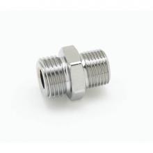T&S Brass 053A - Adapter: 3/8'' NPT Male x 3/4-14UN Male (Plated)