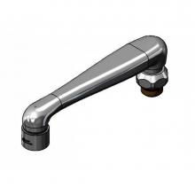 T&S Brass 0CS6-V05 - 6'' Cast Spout w/ VR 0.5 GPM Non-Aerated Spray Device