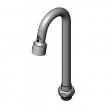 T&S Brass 132X-V05 - Swivel Gooseneck w/ VR 0.5 GPM Non-Aerated Spray Device, 2-7/8'' Spread