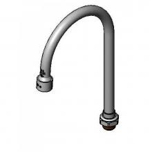 T&S Brass 133X-V22 - Swivel Gooseneck, 2.2 GPM VR Aerator, 5-11/16'' Spread, 10-3/8'' Height, 6-3/8