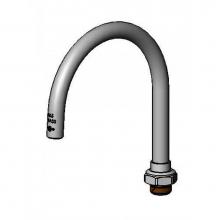 T&S Brass 133XP-ADE-F15 - Plain End Swivel Gooseneck, 5-11/16'' Spread, 7-1/4'' Height, 3-5/16'&apo