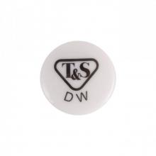 T&S Brass 209L-DW-NS - Press-In Index, T&S Distilled Water, Whi