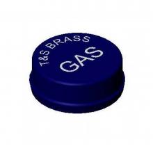 T&S Brass 209L-GAS - Snap-In Index, TandS Gas, Blue