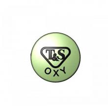 T&S Brass 209L-OXY-NS - Press-In Index, T&S Oxy, Light Green