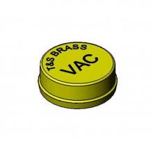 T&S Brass 209L-VAC - Snap-In Index, TandS Vacuum, Yellow