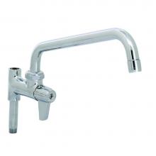 T&S Brass 5AFL10 - Faucet, Add-On for Pre-Rinse, 10'' Swing Nozzle Equip