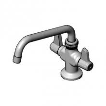 T&S Brass 5F-2SLX08-F15 - Single Hole Deck Mount Mixing Faucet with Swing Nozzle with 1.5 aerator