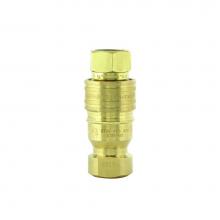 T&S Brass AW-5B - Water Appliance Connector, 3/8'' NPT Quick Disconnect, Stainless Steel