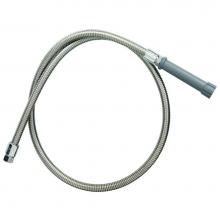 T&S Brass B-0056-H - Hose, 56'' Flexible Stainless Steel (Gray Handle)