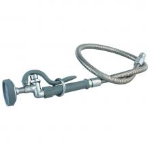 T&S Brass B-0100-32H - B-0107 Spray Valve w/ 32'' Flex S'Steel Hose (B-0032-H)