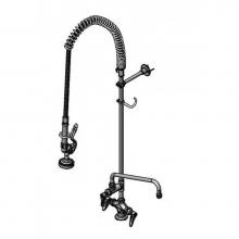 T&S Brass B-0113-A12B-TEE - EasyInstall Pre-Rinse, 12'' Nozzle, B-0107, Wall Bracket, Accessory Fitting Tee