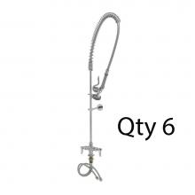 T&S Brass B-0113-CR-B-M - EasyInstall Pre-Rinse w/ Cerama Cartridges - Master Pack Qty of 6