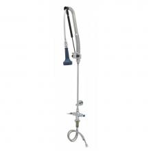 T&S Brass B-0113-CR-B8P - Pull-Down PRU w/ Cerama Cartridges, Lever Handles & Wall Bracket