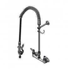 T&S Brass B-0133-CR-BVB-A - Filler Unit, EasyInstall, 8'' Wall Mount, Ceramas, Lever Handles, VB, B-0107-A, 6'&