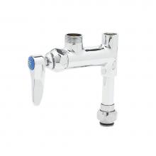 T&S Brass B-0155-LNEZ - Easy-Install Add-On Faucet, QT Eterna & Lever Handle