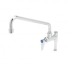 T&S Brass B-0156 - Add-On Faucet, 12'' Nozzle, Lever Handle, Eterna Cartridge