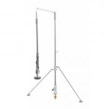 T&S Brass B-0171-01 - Pre-Rinse: 18'' Overhead Swivel Arm, Single Hole Base, Single Temperature, Bi-Pod Suppor