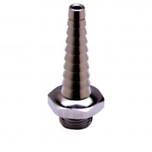 T&S Brass B-0198 - Outlet, Serrated Tip / Hose End, 3/8'' NPT Male Inlet with Washer Included (Identical to