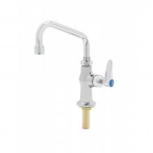 T&S Brass B-0207-CR - Single Temp Deck Mount Faucet w/ Cerama Cartridge & 6'' Swing Nozzle