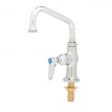 T&S Brass B-0207-M - Single Pantry Faucet, Single Hole Base, Deck Mount, 6'' Swing Nozzle (059X) (Qty. 6)