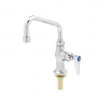 T&S Brass B-0207 - Single Pantry Faucet, Single Hole Base, Deck Mount, 6'' Swing Nozzle (059X)