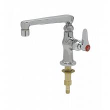 T&S Brass B-0208-HW - Single Pantry Faucet, Single Hole, Deck Mount, Eterna, 6'' Cast Spout w/ 2.2 GPM, Red In