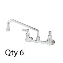 T&S Brass B-0231-CC-CRM - Master Pack: (6) B-0231-CC-CR Faucets