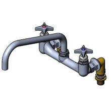 T&S Brass B-0290-0427 - B-0290 Big-Flow Faucet w/ (2) B-0427 Supply Nipple Kits