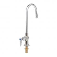 T&S Brass B-0305-M - Single Pantry Faucet, Deck Mount, Rigid Gooseneck, Stream Regulator (Qty. 6)