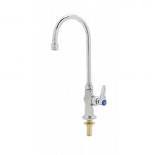 T&S Brass B-0305-QT-WS - Single Pantry Fct, 1/4-Turn Eterna, Lever Handle, Swivel/Rigid Gooseneck, 1.5 GPM Aerator