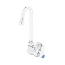 T&S Brass B-0310-119X-WS - Single Temp Wall Mt Fct, Eterna, Swivel/Rigid Gooseneck w/ 1.5 GPM Aerator, Lever Handle