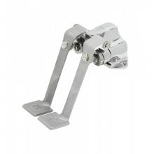 T&S Brass B-0505-SL - Double Pedal Valve, Ledge Mount, 1/2'' NPT Inlet & Outlet, Slow Close Cartridge