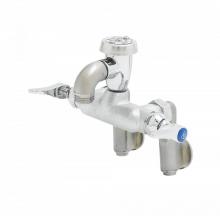 T&S Brass B-0670-RGH - Service Sink Faucet, Wall Mount, Adjustable Centers, Vacuum Breaker, Rough