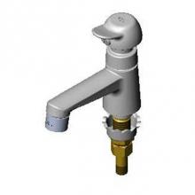 T&S Brass B-0712-VF05-PA - Sill Faucet, Pivot-Action Metering, 0.5 GPM VR Non-Aerated Outlet, 1/2'' NPSM Male Inlet