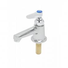 T&S Brass B-0719 - Single Temp Deck Mount Faucet, Lever Handle, Cold Index, 1/2'' NPSM Inlet Shank