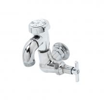 T&S Brass B-0722 - Sill Faucet, Vacuume Breaker, 3/4'' NPT Female Inlet, Garden Hose Thread Outlet