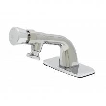 T&S Brass B-0806-VR - Metering Faucet, Single Temperature, Rosespray, Vandal Resistant Deck Assembly